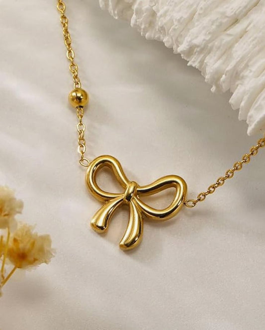 Bow Necklace